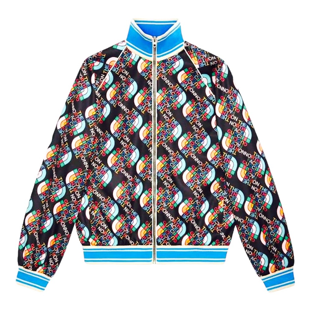 GUCCI x The North Face black logo track jacket
